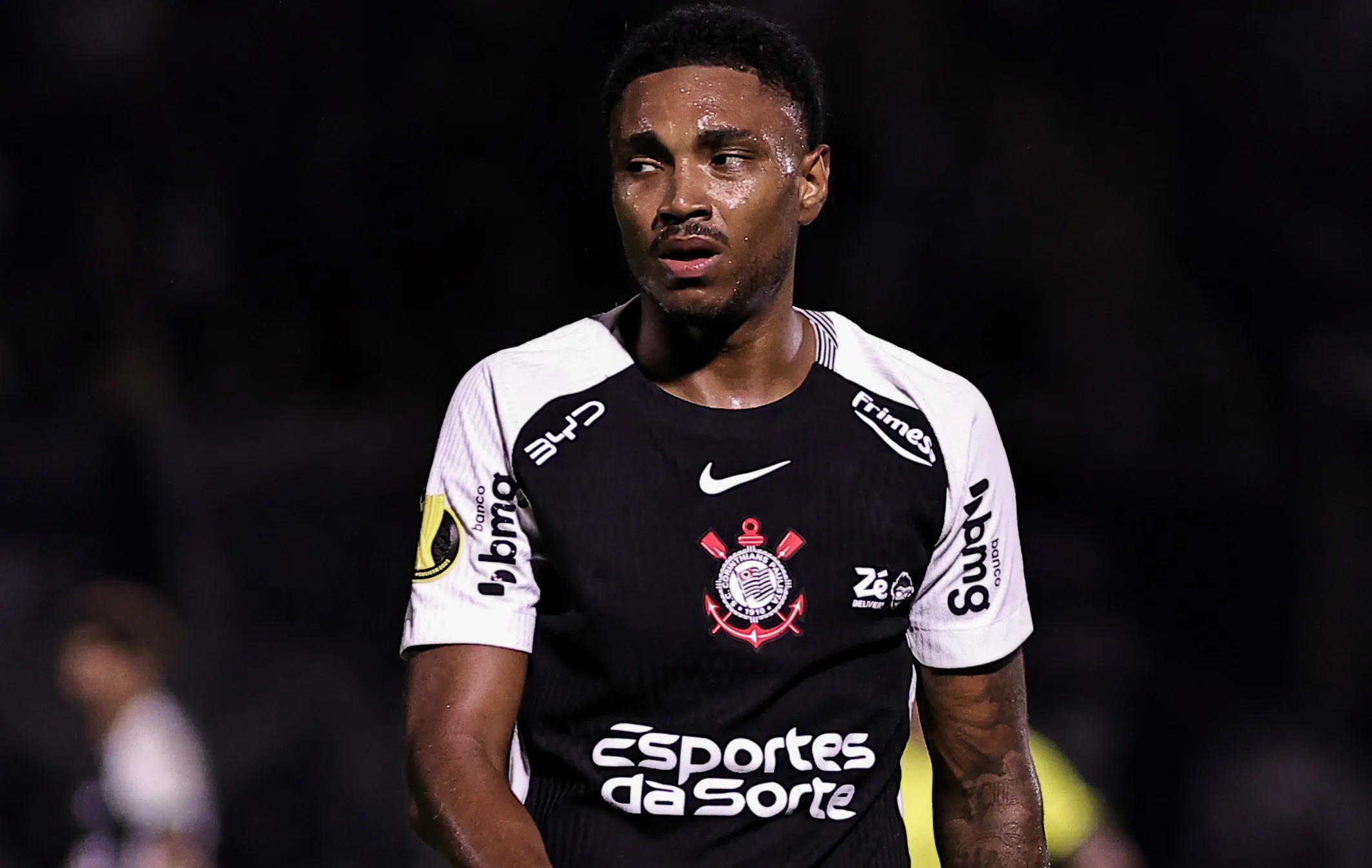 SP – SAO BERNARDO DO CAMPO – 15/02/2026 – PAULISTA 2026, SAO BERNARDO X CORINTHIANS –  Vitinho jogador do Corinthians durante partida contra o Sao Bernardo no estadio Primeiro de Maio pelo campeonato Paulista 2026. Foto: Fabio Giannelli/AGIF
