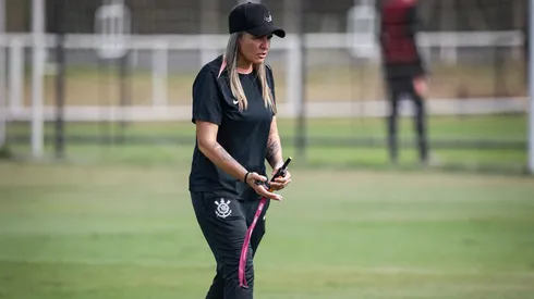 Emily Lima não esconde insatisfação após partida do Corinthians - Foto: Rodrigo Gazzanel/Corinthians
