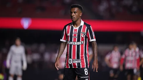 SP - SAO PAULO - 14/04/2026 - COPA SUL-AMERICANA 2026, SAO PAULO X OHIGGINS - Marcos Antonio jogador do Sao Paulo durante partida contra o OHiggins no estadio Morumbi pelo campeonato Copa Sul-Americana 2026. Foto: Ettore Chiereguini/AGIF
