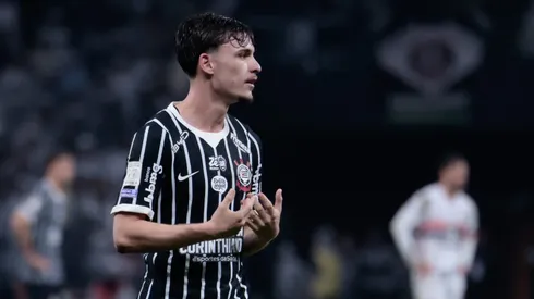 SP - SAO PAULO - 10/05/2026 - BRASILEIRO A 2026, CORINTHIANS X SAO PAULO - Breno Bidon jogador do Corinthians durante partida contra o Sao Paulo no estadio Arena Corinthians pelo campeonato Brasileiro A 2026. Foto: Marcello Zambrana/AGIF