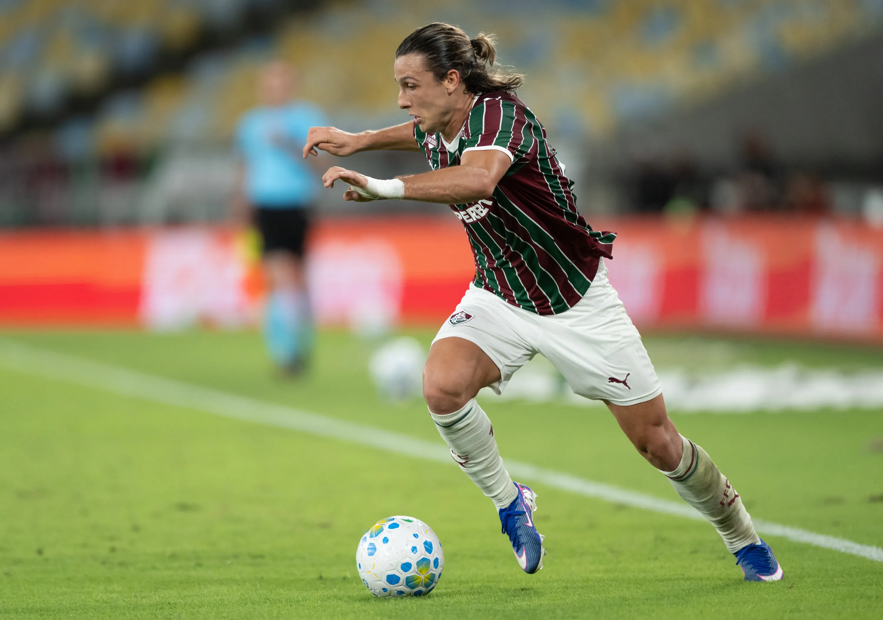 Canobbio atuando no Fluminense – Foto: Jorge Rodrigues/AGIF