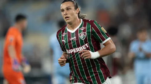 RJ - RIO DE JANEIRO - 19/05/2026 - COPA LIBERTADORES 2026, FLUMINENSE X BOLIVAR - Canobbio jogador do Fluminense durante partida contra o Bolivar no estadio Maracana pelo campeonato Copa Libertadores 2026. Foto: Jorge Rodrigues/AGIF