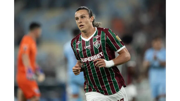 RJ - RIO DE JANEIRO - 19/05/2026 - COPA LIBERTADORES 2026, FLUMINENSE X BOLIVAR - Canobbio jogador do Fluminense durante partida contra o Bolivar no estadio Maracana pelo campeonato Copa Libertadores 2026. Foto: Jorge Rodrigues/AGIF