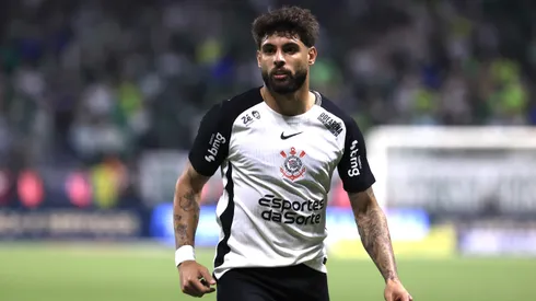Yuri Alberto jogador do Corinthians durante partida contra o Palmeiras no estadio Arena Allianz Parque pelo campeonato Copa Do Brasil 2025.