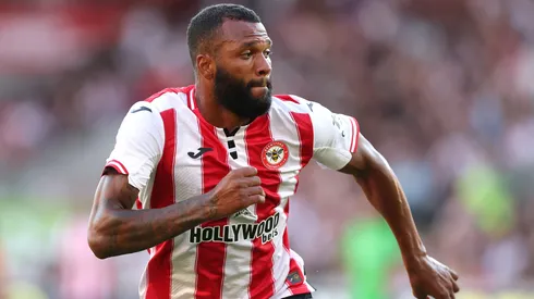 Igor Thiago of Brentford during the pre-season friendly match between Brentford and Borussia Moenchengladbach at Gtech Community Stadium on August 08, 2025 in Brentford, England.