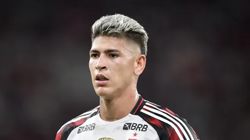 Carrascal jogador do Flamengo durante partida contra o Madureira no estadio Maracana pelo campeonato Carioca 2026.
