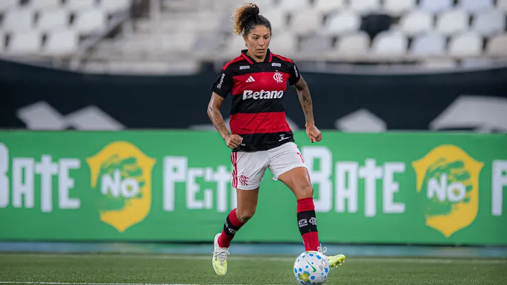 Cristiane destaca força do Flamengo contra a Liga São João - Foto: Paula Reis/Flamengo