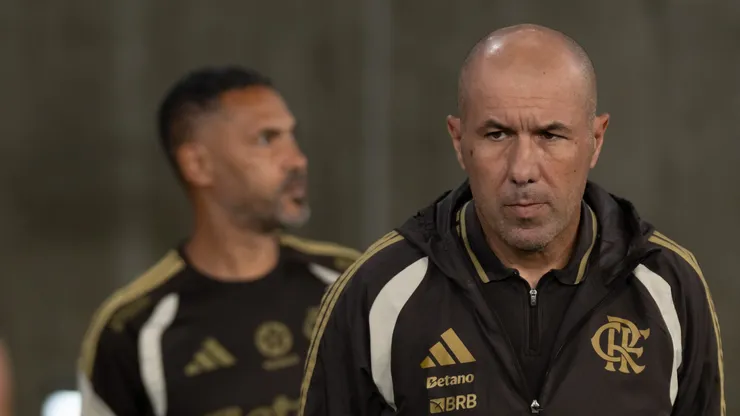 Leonardo Jardim técnico do Flamengo durante partida contra o Vitoria no estádio Maracanã pelo campeonato Copa Do Brasil 2026. Foto: Jorge Rodrigues/AGIF