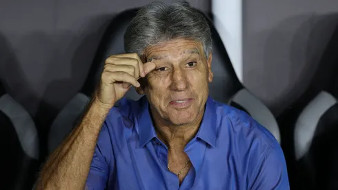 Renato Gaúcho, técnico do Vasco da Gama, gesticula antes da partida entre Vasco da Gama e São Paulo, válida pelo Brasileirão 2026, no Estádio São Janeiro, em 18 de abril de 2026, no Rio de Janeiro, Brasil. (Foto de Wagner Meier/Getty Images)