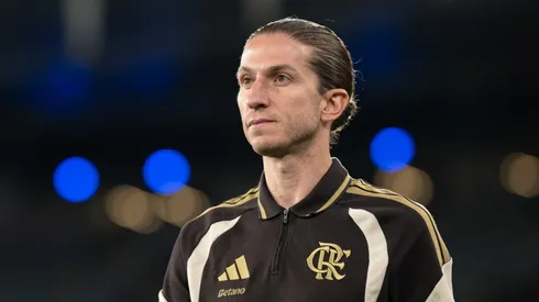 Filipe Luís técnico do Flamengo durante partida contra o Madureira no estádio Maracanã pelo campeonato Carioca 2026. Foto: Jorge Rodrigues/AGIF