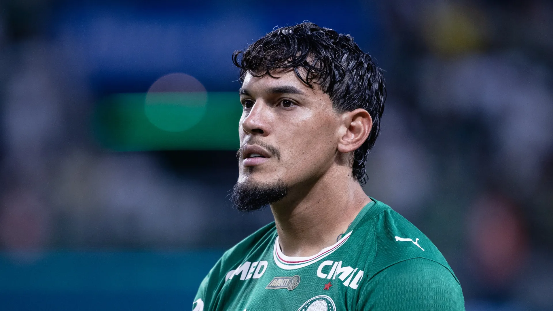 Gustavo Gómez jogador do Palmeiras durante partida contra o Mirassol no estádio Arena Allianz Parque pelo campeonato Brasileiro A 2026. Foto: Ettore Chiereguini/AGIF