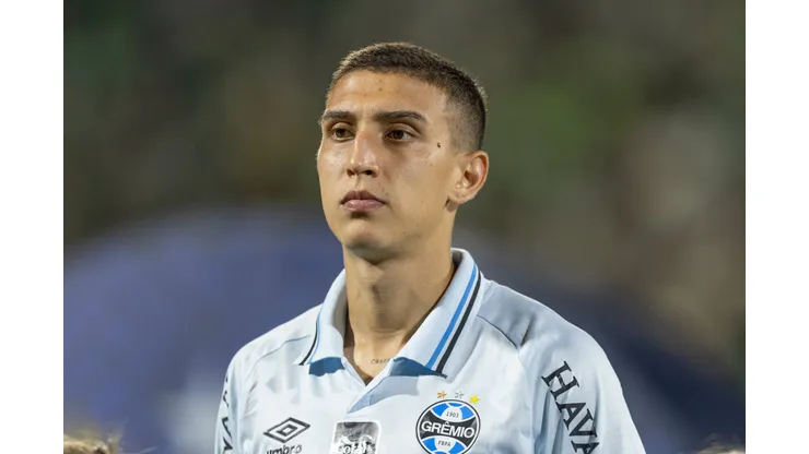 SC - CHAPECO - 16/03/2026 - BRASILEIRO A 2025, CHAPECOENSE X GREMIO - Monsalve jogador do Gremio durante partida contra o Chapecoense no estadio Arena Conda pelo campeonato [COMPETICAO]. Foto: Liamara Polli/AGIF