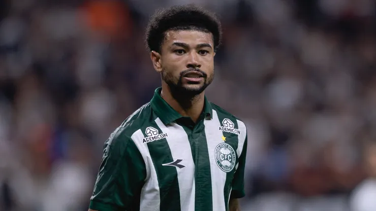 Lucas Ronier jogador do Coritiba durante partida contra o Corinthians no estadio Arena Corinthians pelo campeonato Brasileiro A 2026. Foto: Ettore Chiereguini/AGIF