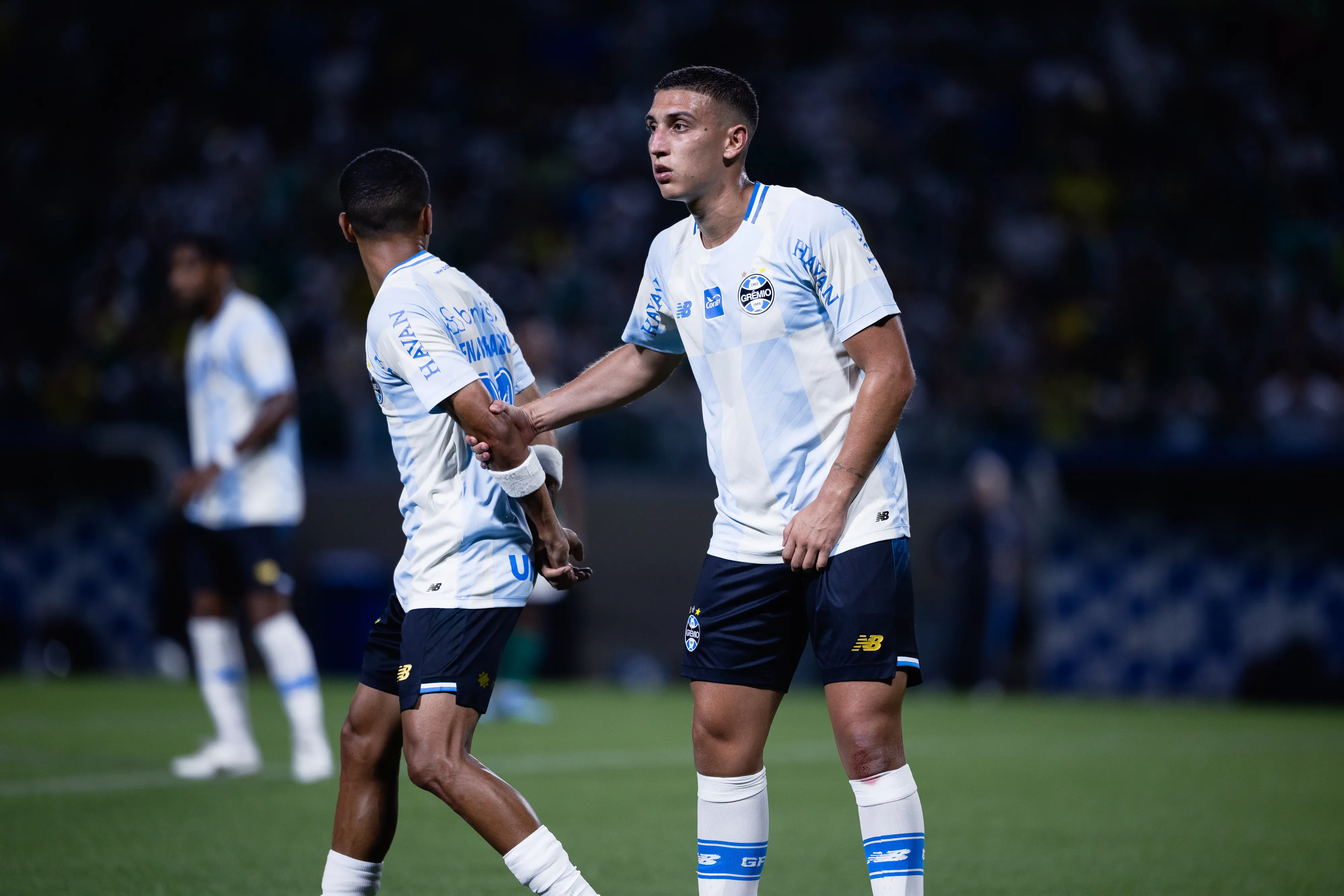 SP – BARUERI – 02/04/2026 – BRASILEIRO A 2026, PALMEIRAS X GREMIO – Monsalve jogador do Gremio durante partida contra o Palmeiras no estadio Arena Barueri pelo campeonato Brasileiro A 2026. Foto: Ettore Chiereguini/AGIF