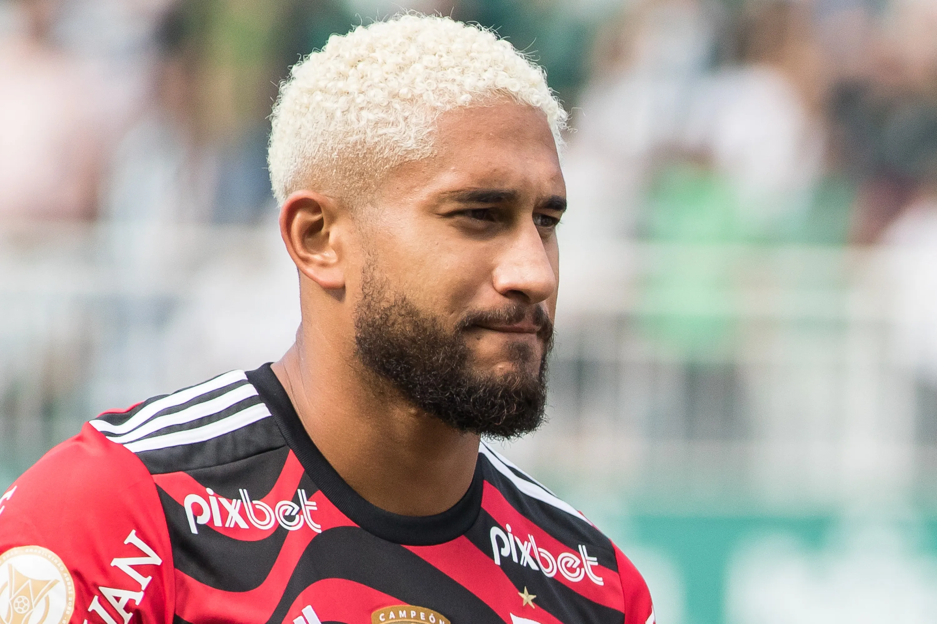 Pablo durante partida contra o Coritiba no Campeonato Brasileiro de 2022. Foto: Robson Mafra/AGIF