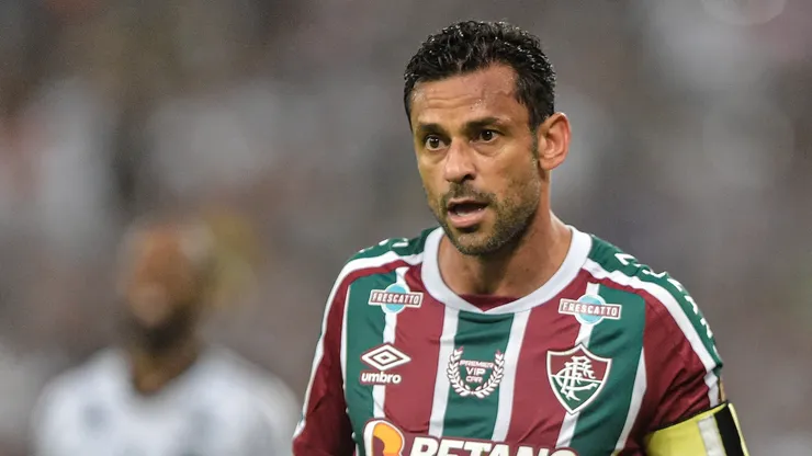 Fred jogador do Fluminense durante partida contra o Ceará no estádio Maracanã pelo campeonato Brasileiro A 2022. Foto: Thiago Ribeiro/AGIF
