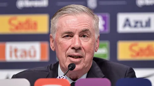 Carlo Ancelotti durante convocação da Seleção Brasileira para a Copa do Mundo de 2026.