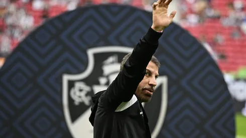 DF – BRASILIA – 12/07/2025 – BRASILEIRO A 2025, VASCO X BOTAFOGO – Pedrinho presidente do Vasco antes da partida contra o Botafogo no estadio Mane Garrincha pelo campeonato Brasileiro A 2025. Foto: Mateus Bonomi/AGIF