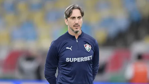 Luis Zubeldia tecnico do Fluminense durante partida contra o Operario no estadio Maracana pelo campeonato Copa Do Brasil 2026. Foto: Thiago Ribeiro/AGIF
