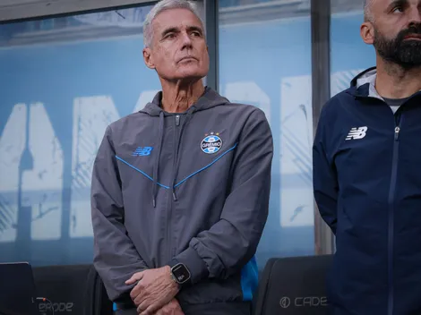 Luís Castro afirma que não vai pedir demissão no Grêmio