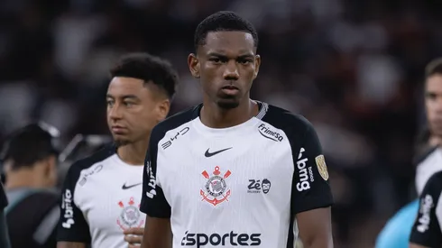 André jogador do Corinthians durante partida contra o Peñarol no estádio Arena Corinthians pelo campeonato Copa Libertadores 2026. Foto: Ettore Chiereguini/AGIF
