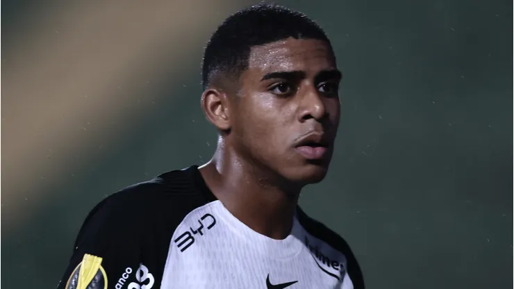 Gui Negão durante confronto contra a Portuguesa no Campeonato Paulista de 2026.