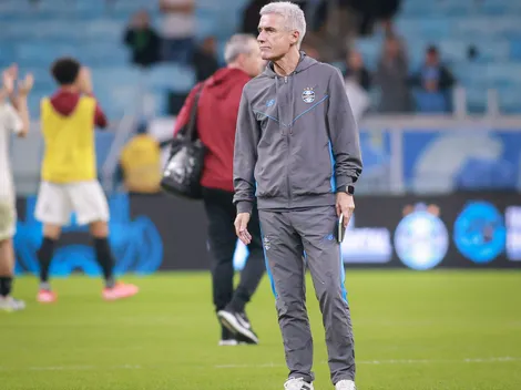 Grêmio descarta demissão de Luís Castro
