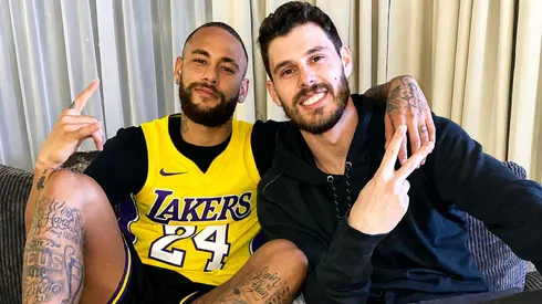 Neymar e Bruninho são grandes amigos. Foto: Instagram Neymar