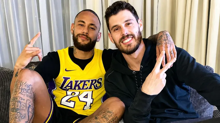Neymar e Bruninho são grandes amigos. Foto: Instagram Neymar
