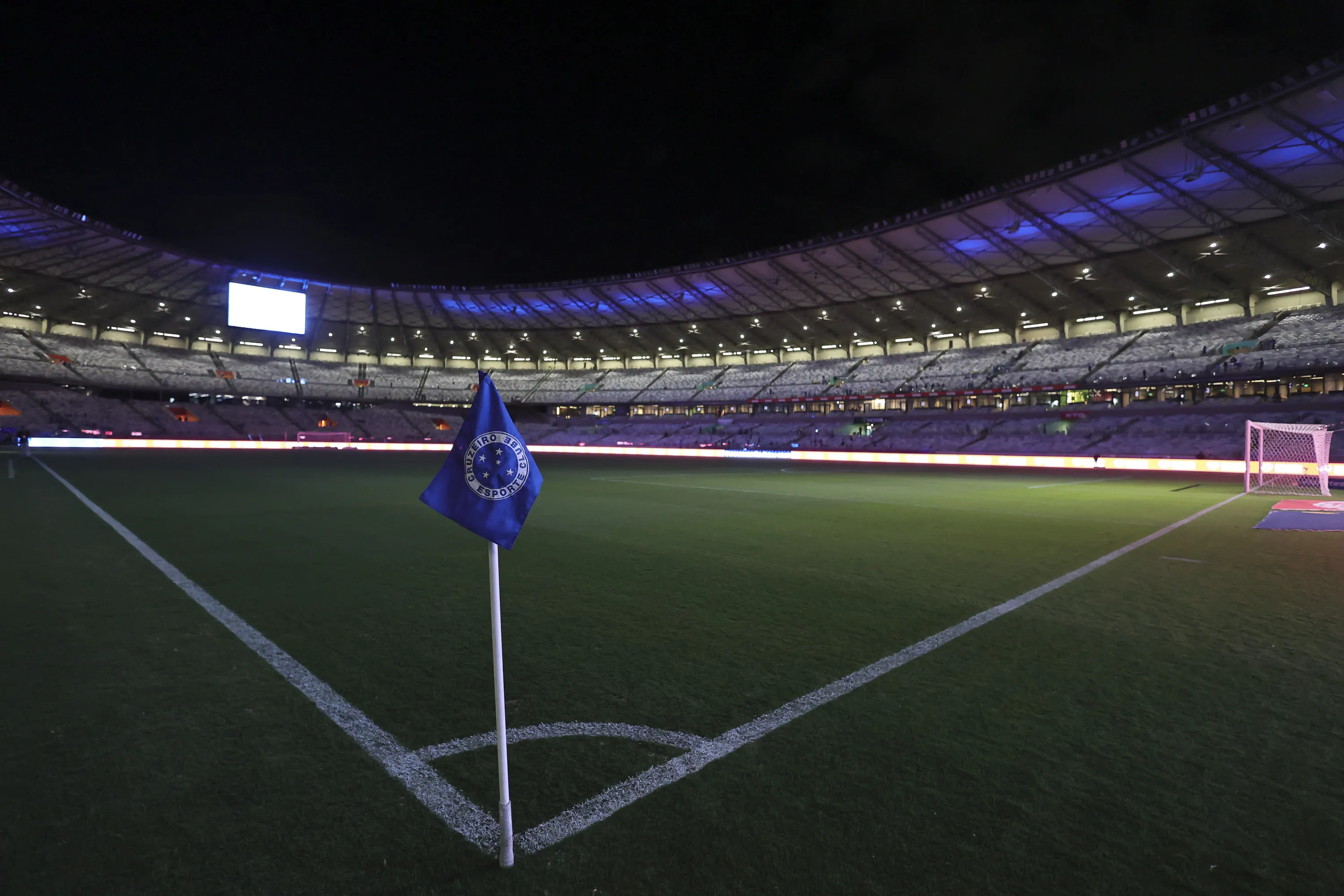 Vista geral do estadio Mineirao para partida entre Cruzeiro e Atletico-MG pelo campeonato Brasileiro A 2026. Foto: Gilson Lobo/AGIF