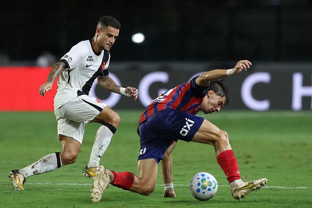 Philippe Coutinho em sua última partida vestindo a camisa do Vasco da Gama. (Photo by Wagner Meier/Getty Images)