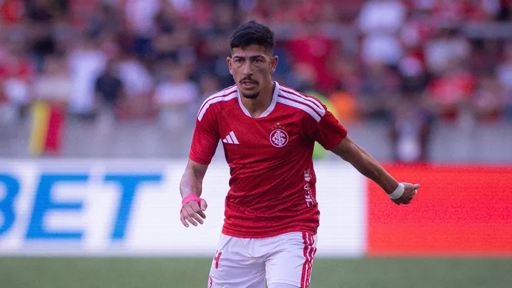 RS - PORTO ALEGRE - 15/03/2026 - BRASILEIRO A 2026, INTERNACIONAL X BAHIA - Alan Rodriguez jogador do Internacional durante partida contra o Bahia no estadio Beira-Rio pelo campeonato Brasileiro A 2026. Foto: Maxi Franzoi/AGIF