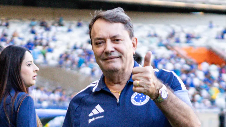 Pedro Lourenco o Pedrinho dono do Cruzeiro durante partida contra o Pouso Alegre no estadio Mineirao pelo campeonato Mineiro 2026. Foto: Gilson Lobo/AGIF