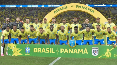 Jogadores do Selecao Brasileira posam para foto antes na partida contra Panama no estadio Maracana pelo campeonato Amistoso. Foto: Thiago Ribeiro/AGIF