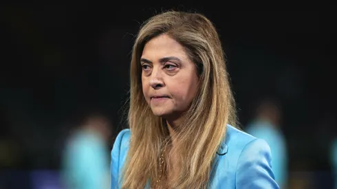 Leila Pereira presidente do Palmeiras durante partida contra o Novorizontino no estadio Arena Barueri pelo campeonato Paulista 2026.