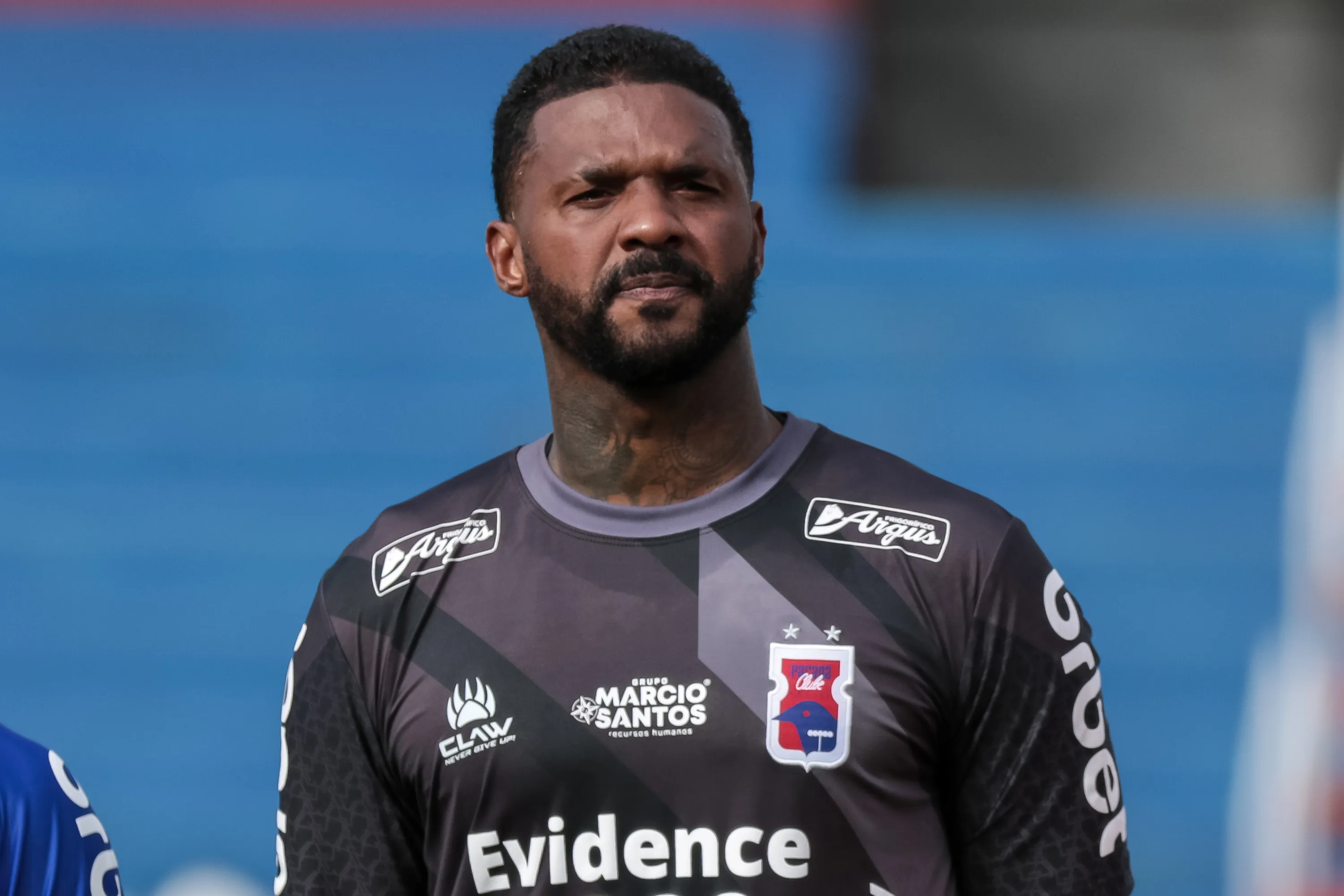 PR – CURITIBA – 30/04/2023 – PARANAENSE B 2023, PARANA CLUBE X TOLEDO – Felipe goleiro do Parana Clube durante partida contra o Toledo no estadio Vila Capanema pelo campeonato Paranaense B 2023. Foto: Robson Mafra/AGIF