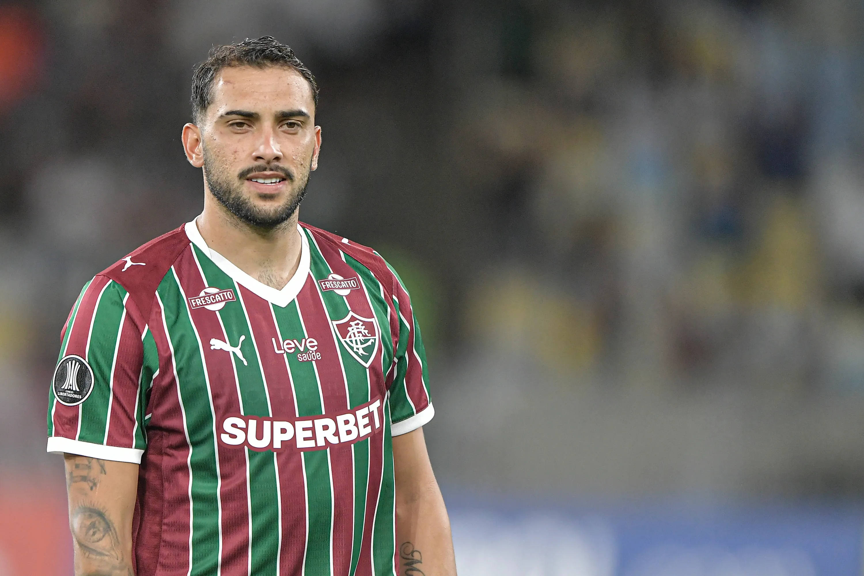 Freytes jogador do Fluminense durante partida contra o Independiente no estadio Maracana pelo campeonato Copa Libertadores 2026. Foto: Thiago Ribeiro/AGIF