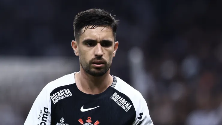 Igor Coronado jogador do Corinthians durante partida contra o Novorizontino no estádio Arena Corinthians pelo campeonato Copa Do Brasil 2025. Foto: Marcello Zambrana/AGIF