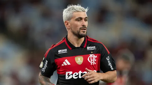 De Arrascaeta jogador do Flamengo durante partida contra o Vitoria no estadio Maracana pelo campeonato Copa Do Brasil 2026. Foto: Jorge Rodrigues/AGIF