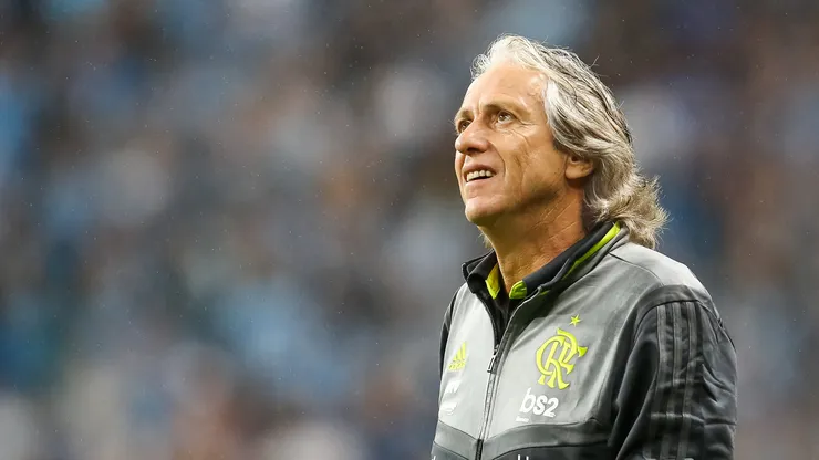 Jesus tecnico do Flamengo durante partida contra o Gremio no estadio Arena do Gremio pelo campeonato Libertadores 2019. Foto: Pedro H. Tesch/AGIF