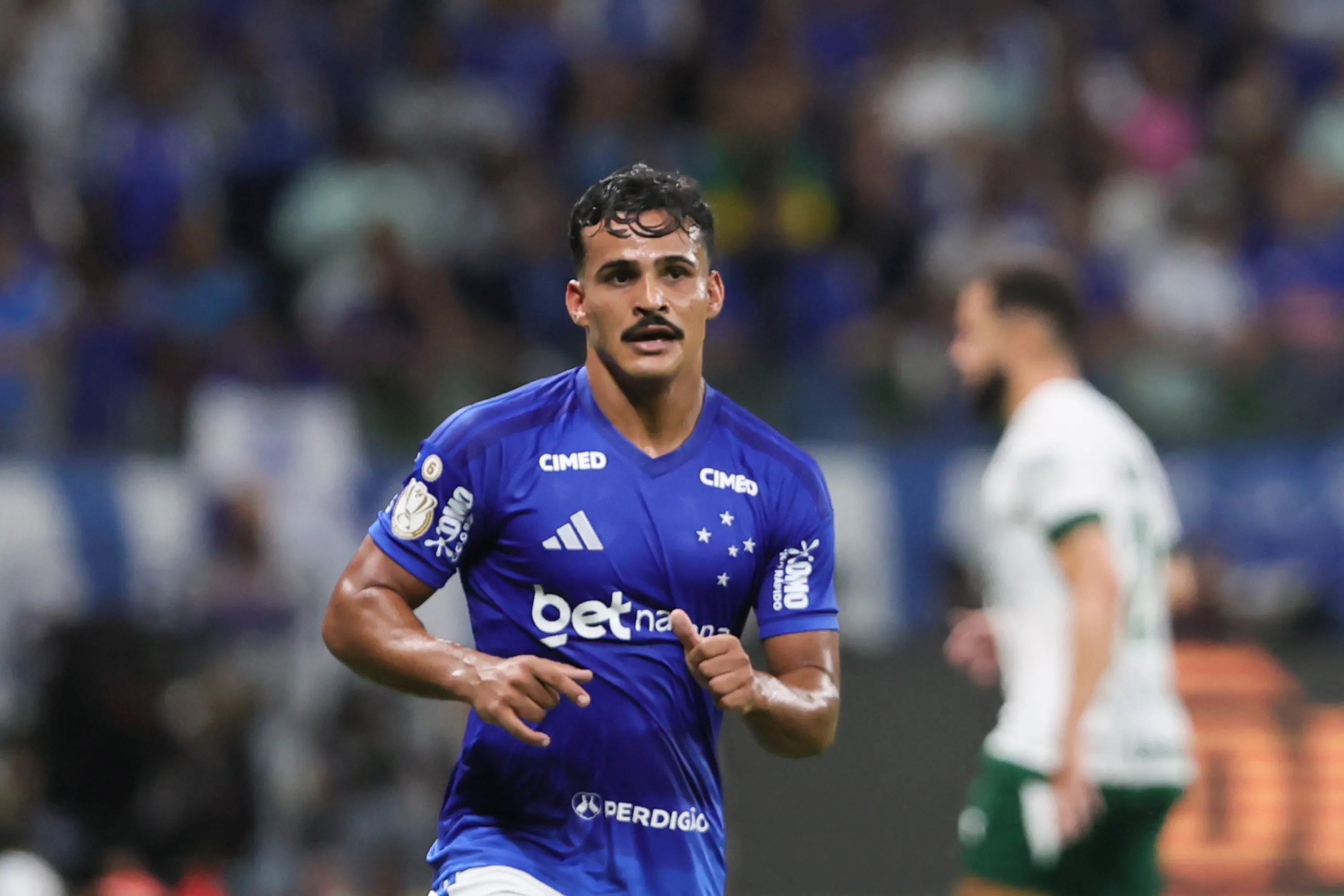 Kaiki durante partida contra o Goiás no Mineirão pela Copa Do Brasil 2026. Foto: Gilson Lobo/AGIF.