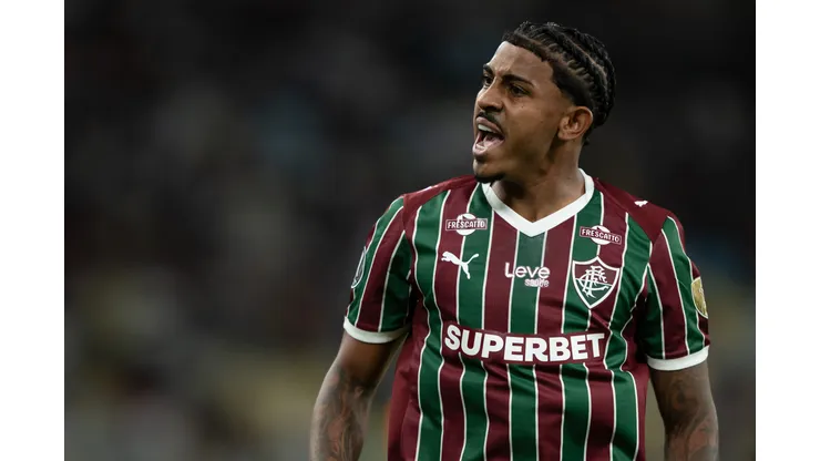 RJ - RIO DE JANEIRO - 27/05/2026 - COPA LIBERTADORES 2026, FLUMINENSE X DEPORTIVO LA GUAIRA - John Kennedy jogador do Fluminense durante partida contra o Deportivo La Guaira no estadio Maracana pelo campeonato Copa Libertadores 2026. Foto: Jorge Rodrigues/AGIF