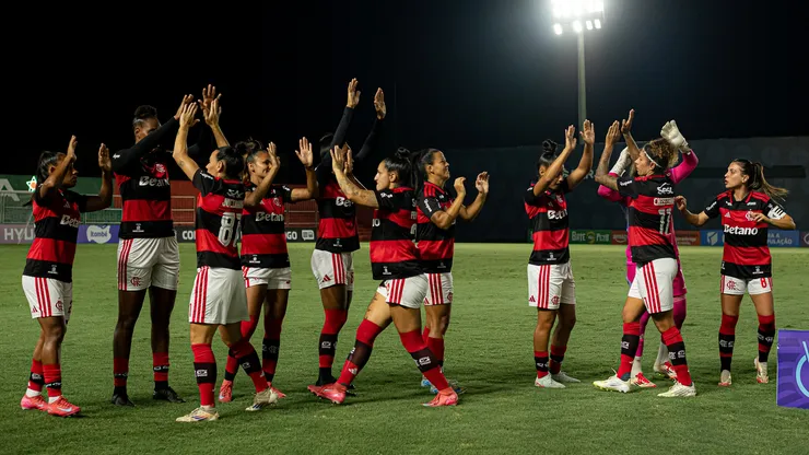 Flamengo segue entre os oito melhores do Brasileirão Feminino - Foto: Paula Reis/Flamengo