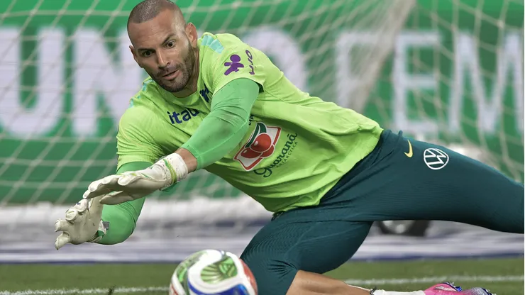 Weverton goleiro do Selecao Brasileira durante partida contra o Panama no estadio Maracana pelo campeonato Amistoso. Foto: Thiago Ribeiro/AGIF