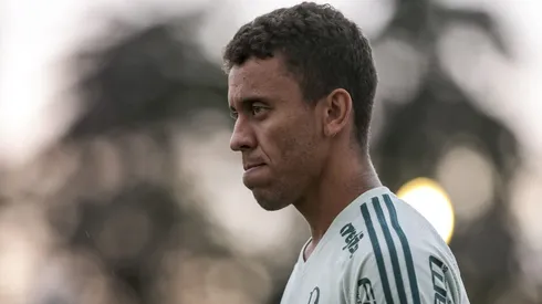 Marcos Rocha durante treino do Palmeiras no CT Academia de Futebol.