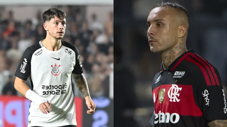 Bidon e Cebolinha são nomes que circulam nos bastidores de Flamengo e Corinthians. Foto: Foto: Jota Erre e Anderson Romão/AGIF