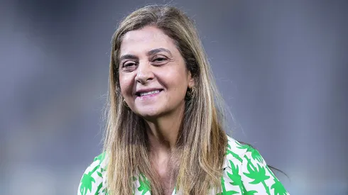 leila pereira presidente do Palmeiras durante partida contra o Gremio no estadio Arena Barueri pelo campeonato Brasileiro A 2026. Foto: Ettore Chiereguini/AGIF