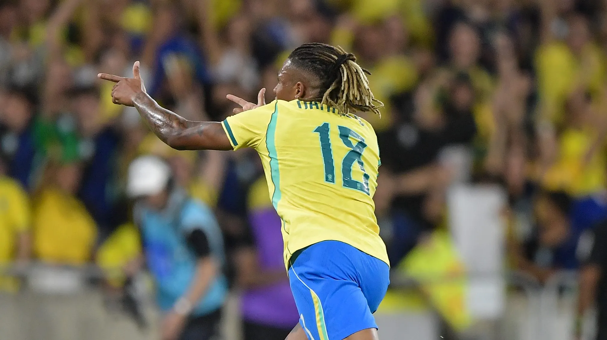 Danilo Santos jogador do Selecao Brasileira durante partida contra o Panama no estadio Maracana pelo campeonato Amistoso. Foto: Thiago Ribeiro/AGIF