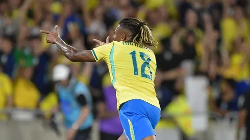 RJ – RIO DE JANEIRO – 31/05/2026 – AMISTOSO, SELECAO BRASILEIRA X PANAMA – Danilo Santos jogador do Selecao Brasileira durante partida contra o Panama no estadio Maracana pelo campeonato Amistoso. Foto: Thiago Ribeiro/AGIF