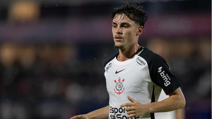 Breno Bidon jogador do Corinthians durante partida contra o Bragantino no estadio Cicero De Souza Marques pelo campeonato Paulista 2026.